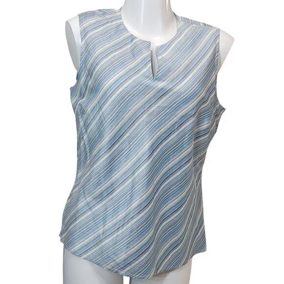 Diane von Furstenberg Silk Assets Top L - Picture 2 of 8